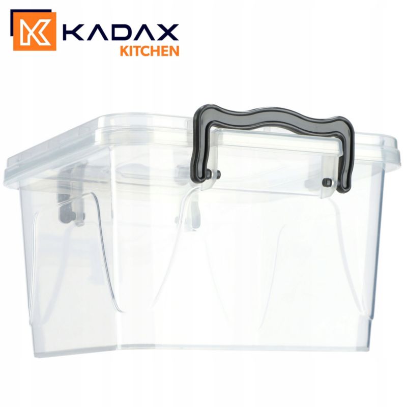 Pojemnik Na Żywność KADAX Pudełko Śniadaniowe Na Lunch Lunchbox 2.4L Z Pokrywką 1szt.