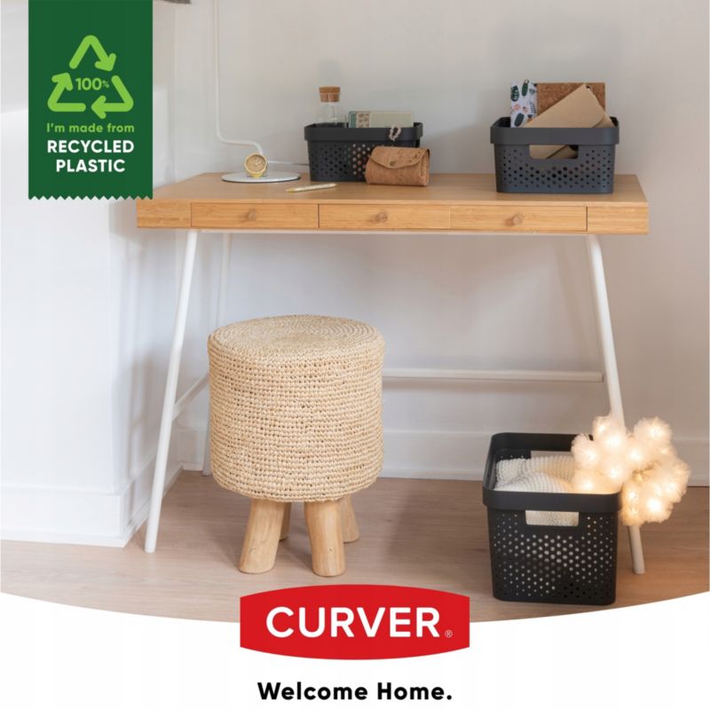 Pojemnik plastikowy Infinity Eko Curver 17L, antracyt