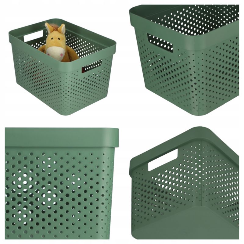 Pojemnik plastikowy Infinity Eko Curver 17L, zielony