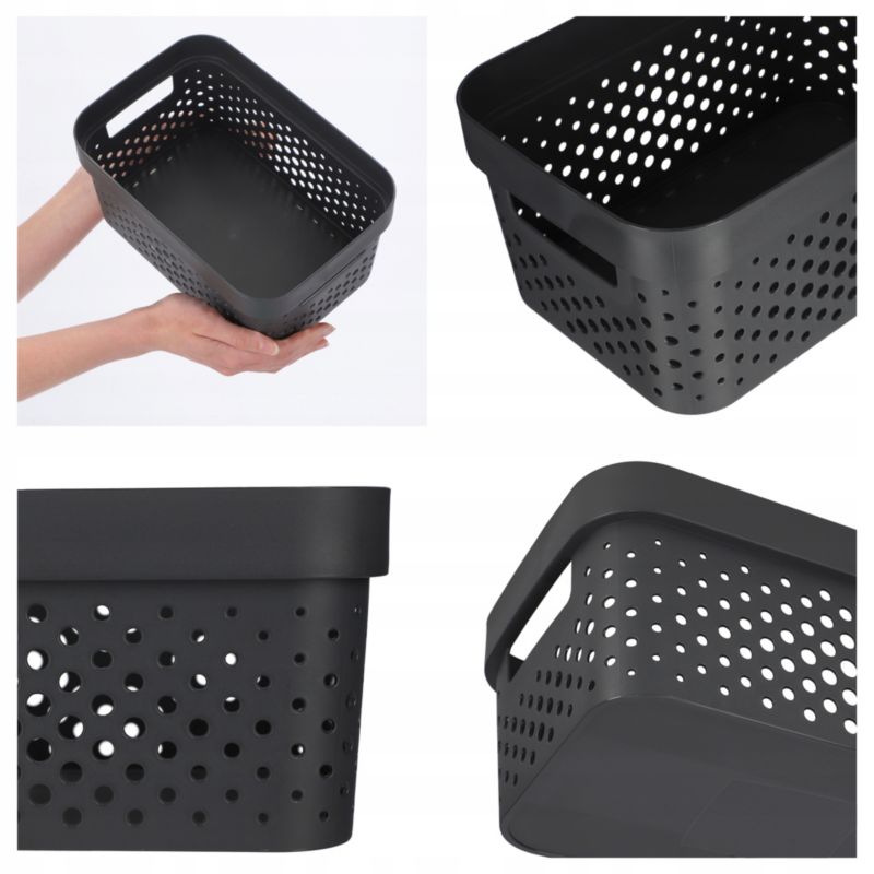 Pojemnik plastikowy Infinity Eko Curver 4.5L, antracyt