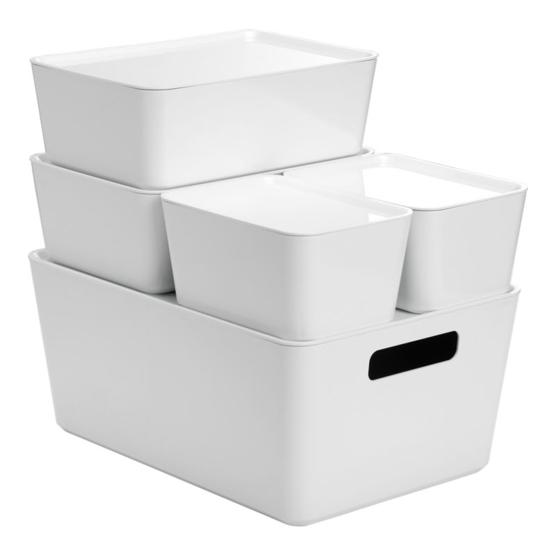 Pojemnik R-Box z pokrywą 10l biały