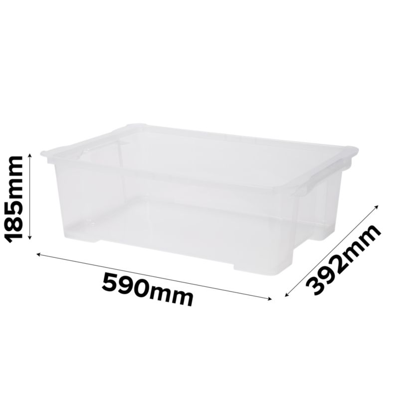 Pojemnik z pokrywą GoodHome Kaio 29 l
