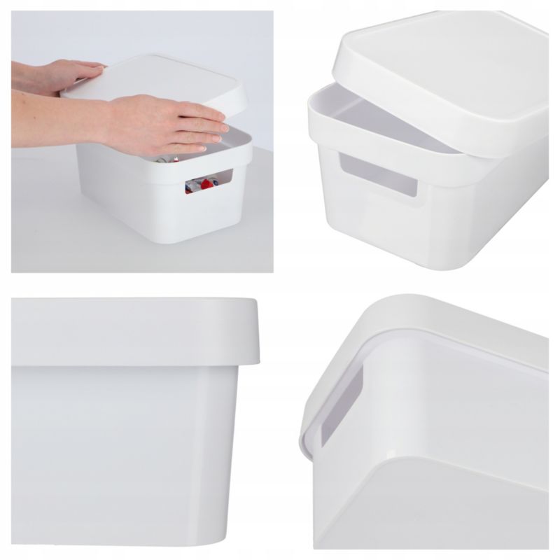 Pojemnik z pokrywką Infinity Curver 4.5L, biały
