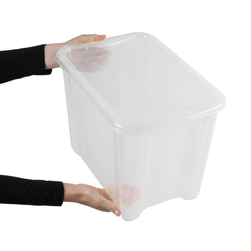 Pojemnik z przykrywką 20L Curver T Box, transparentny