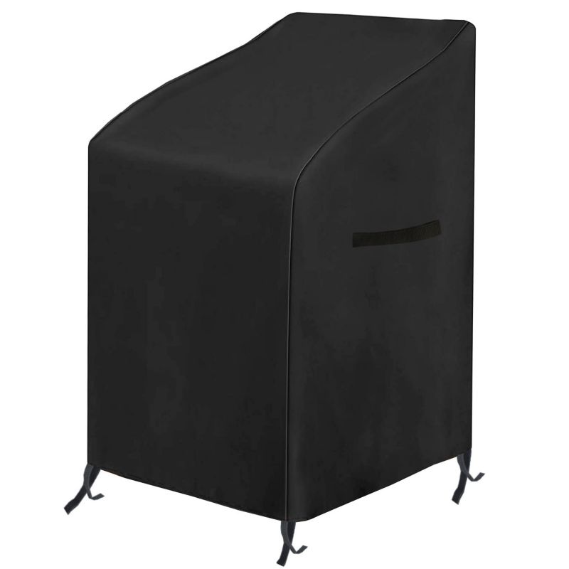 Pokrowiec  na krzesła ogrodowe Ferocity 65x120cm czarny 1 szt.