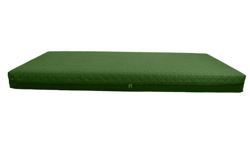 Pokrowiec na materac Kam-Pol butelkowa zieleń pikowany 120x200x23 1 szt.