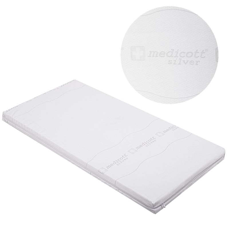 Pokrowiec na materac Kam-Pol jony srebra na zamek 160x200x25 1 szt.