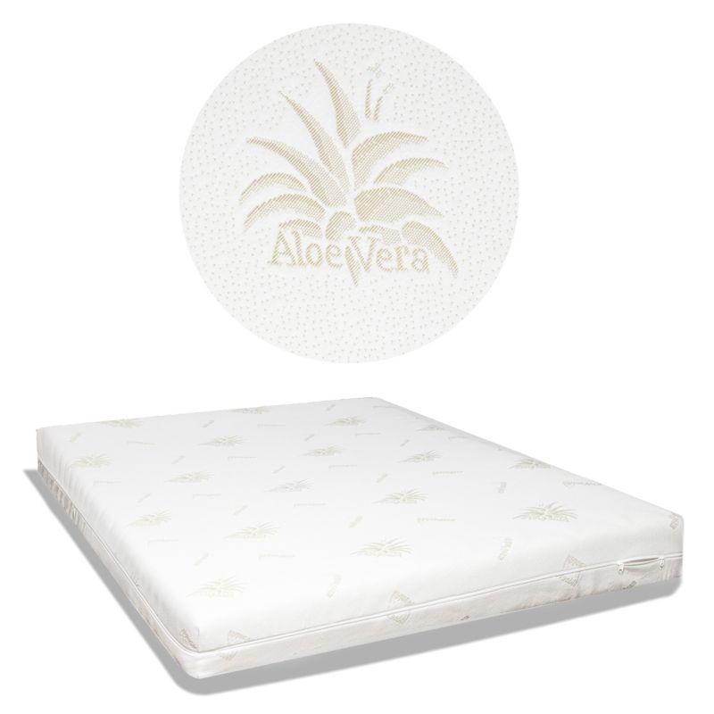 Pokrowiec na materac na zamek Kam-Pol aloevera 160x200x26 1 szt.