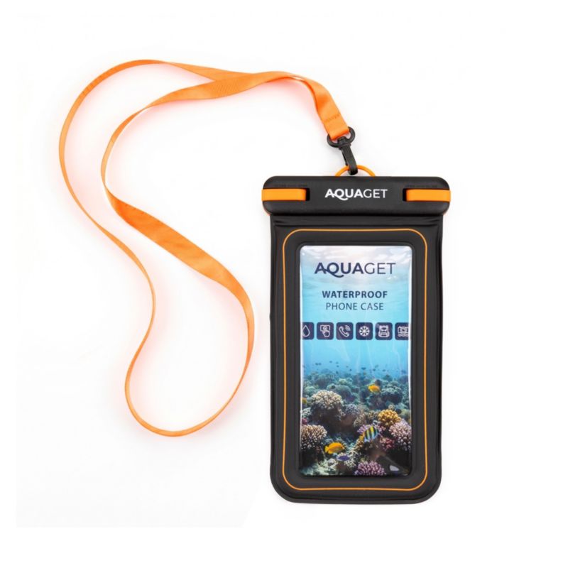 Pokrowiec wodoodporny na telefon Aquaget z kieszonką na gotówkę etui IPX8 do wody 1 szt.