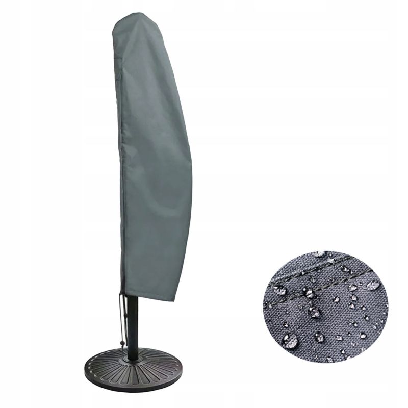 PokrowiecFocus Garden  na Parasol Ogrodowy z Masztem do 3,5m Wodoodporny Ochronny  1 szt