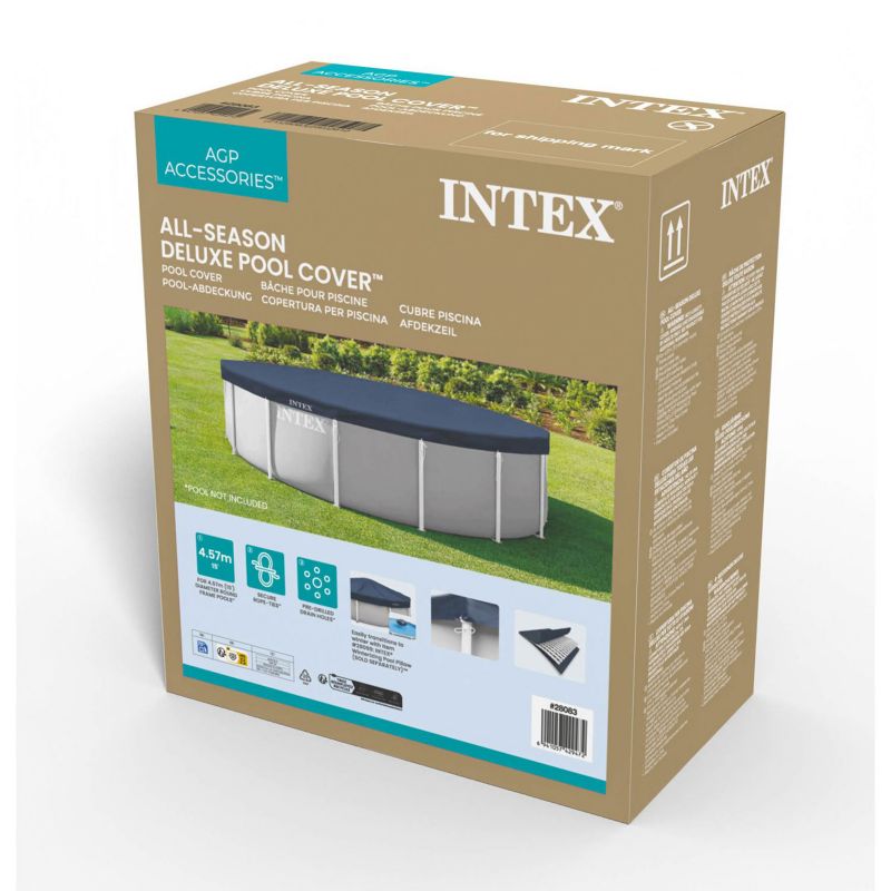 Pokrywa basenowa Intex 28083 całoroczna 457 cm okrągła All Season model 2026 1szt.