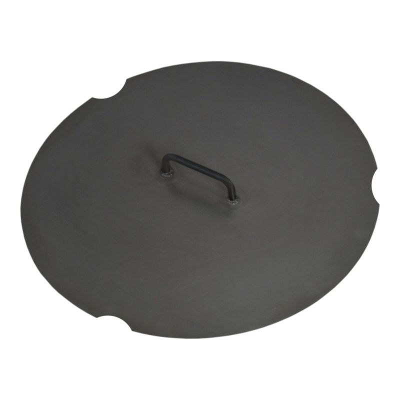 Pokrywa COOK KING 70 cm do paleniska Haiti pokrywa na palenisko ogrodowe ognisko stalowa osłona ochronna do misy ogniowej 1 szt.