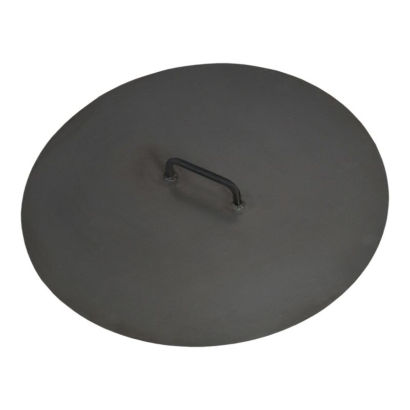 Pokrywa do paleniska COOK KING 100 cm pokrywa na palenisko ogrodowe ognisko stalowa osłona ochronna do misy ogniowej 1 szt.
