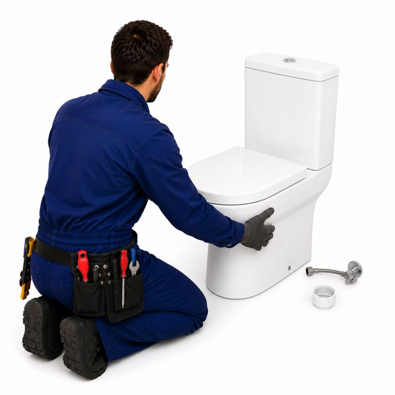POL-FRA - Usługa montażu kompaktu WC 1 szt.