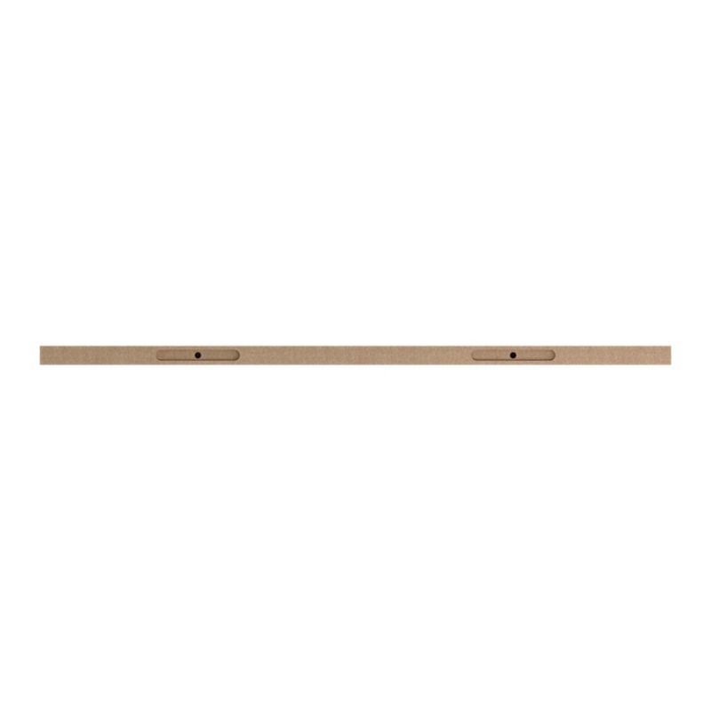 Półka dekoracyjna Form Rigga 18 x 190 x 600 mm biała
