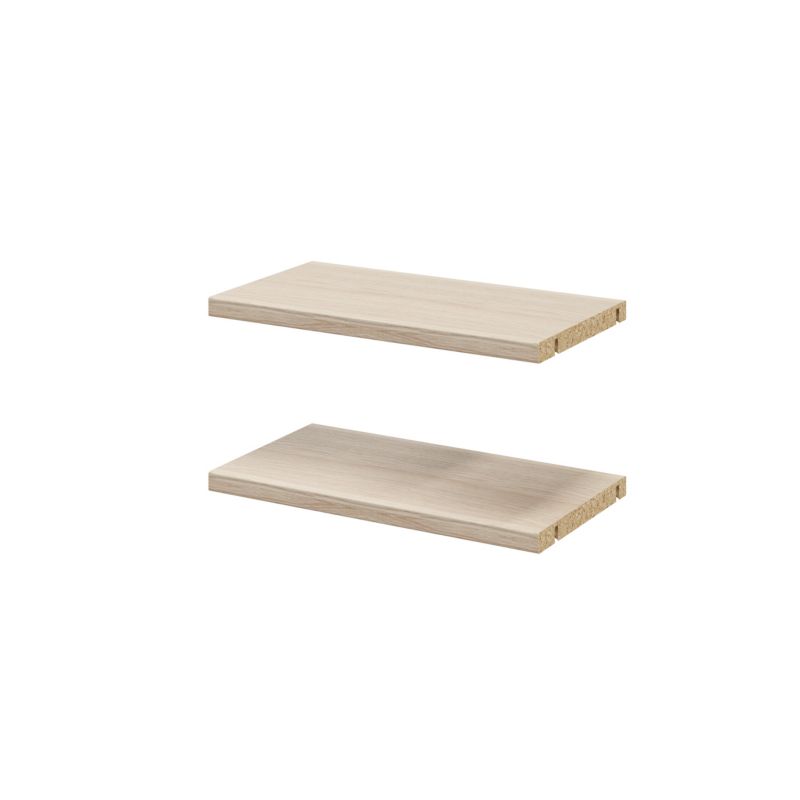 Półka do korpusu GoodHome Atomia 20 x 37,5 cm dąb 2 szt.