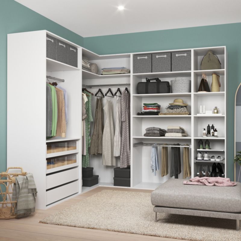 Półka do korpusu GoodHome Atomia 58 x 50 cm biały 2 szt.