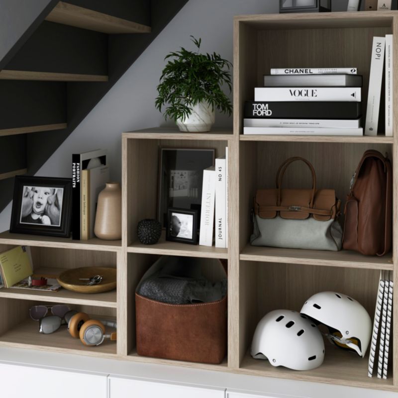 Półka do korpusu narożnego GoodHome Atomia 30 x 225 cm dąb 2 szt.
