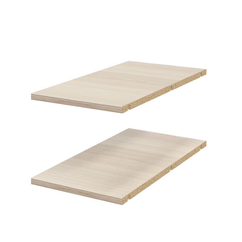 Półka do korpusu narożnego GoodHome Atomia 30 x 225 cm dąb 2 szt.