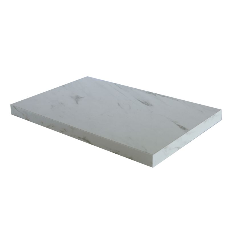 Półka GoodHome Rigga 1,8 x 19 x 30 cm marmur
