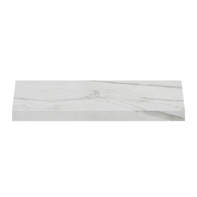 Półka GoodHome Rigga 1,8 x 19 x 30 cm marmur