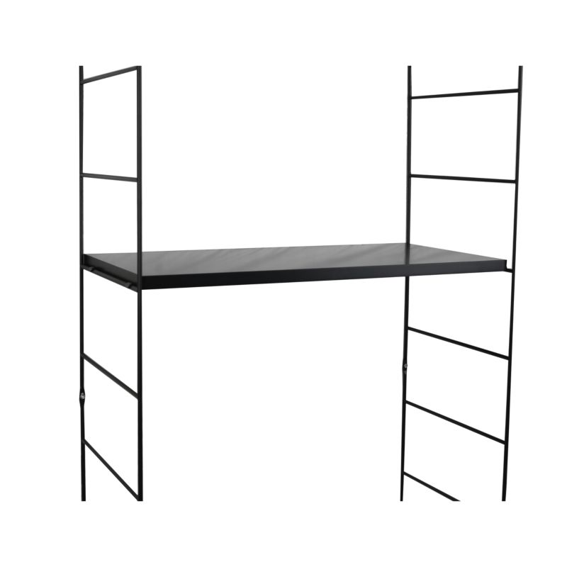 Półka GoodHome Rigga 29 x 60 cm czarny
