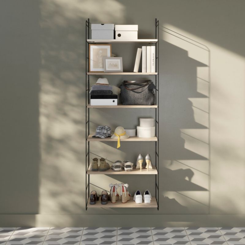 Półka GoodHome Rigga 29 x 60 cm dąb