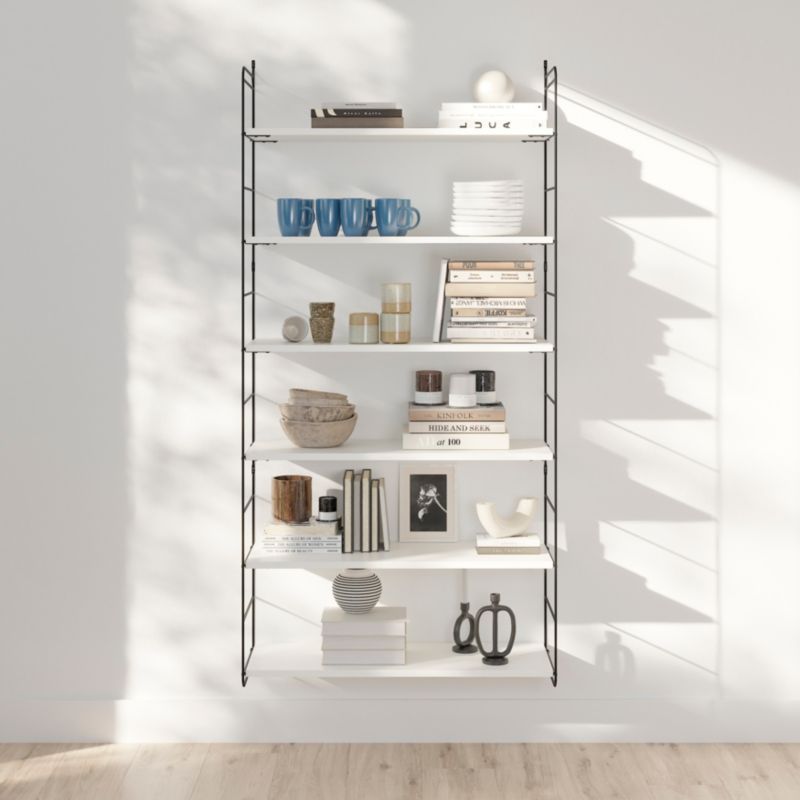 Półka GoodHome Rigga 29 x 80 cm biały