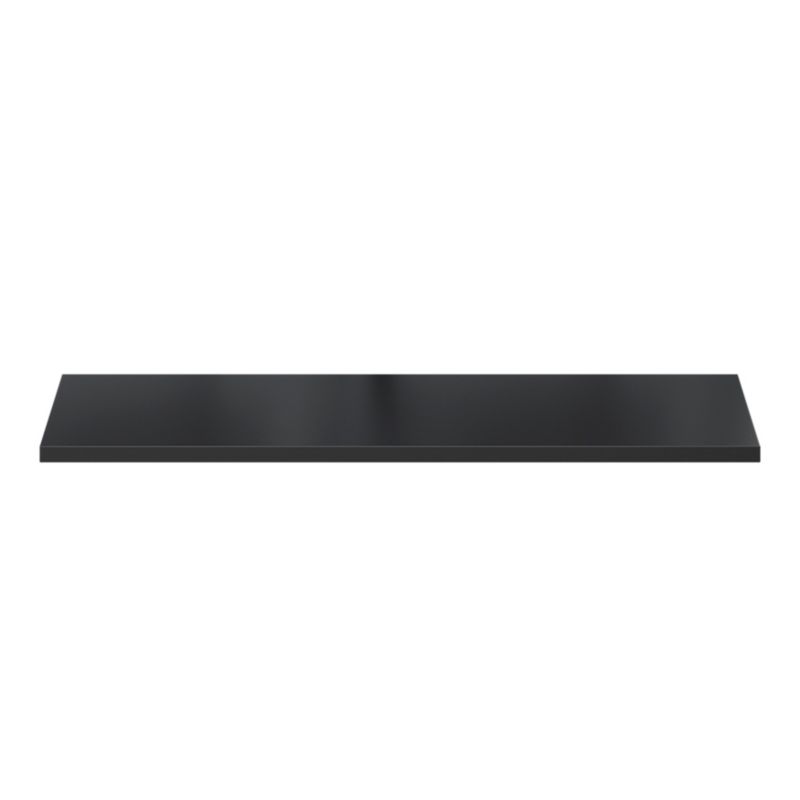 Półka GoodHome Rigga 29 x 80 cm czarny