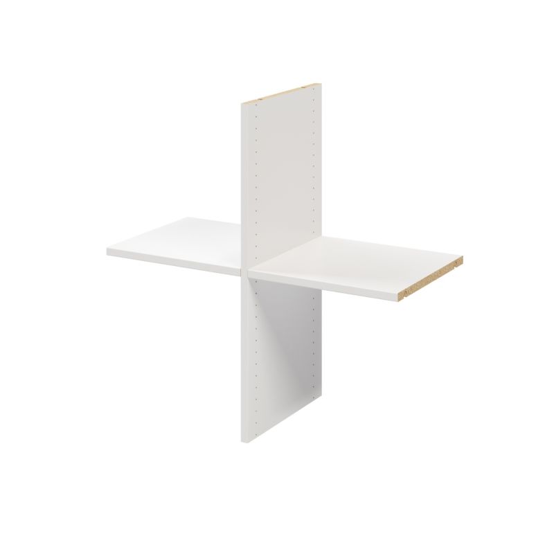 Półka krzyżak do korpusu GoodHome Atomia 35 x 75 x 75 cm biały