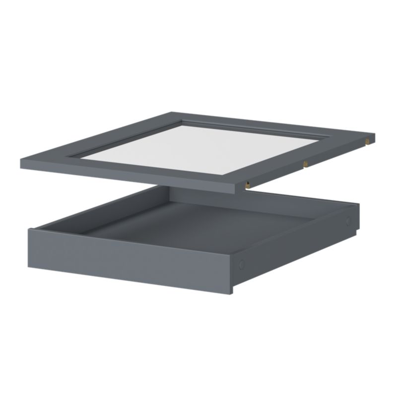 Półka MDF do korpusu GoodHome Atomia 58 x 50 cm szary