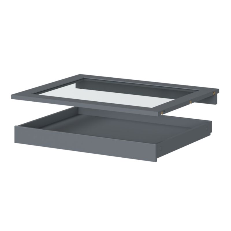 Półka MDF do korpusu GoodHome Atomia 58 x 75 cm szary