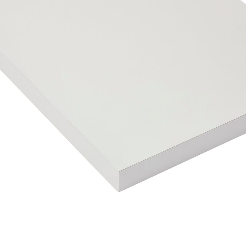 Półka meblowa 80 x 60 x 1,8 cm biała połysk