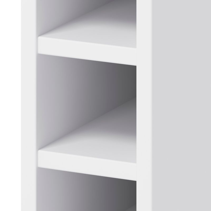 Półka na wino GoodHome Caraway 15 cm biała