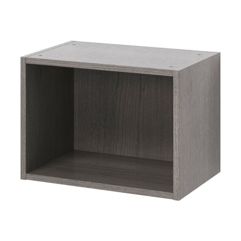 Półka pozioma GoodHome Caraway 50 cm szary dąb