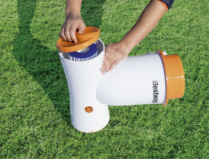 Pompa Bestway Skimmer 3974 l/h pomarańczowa