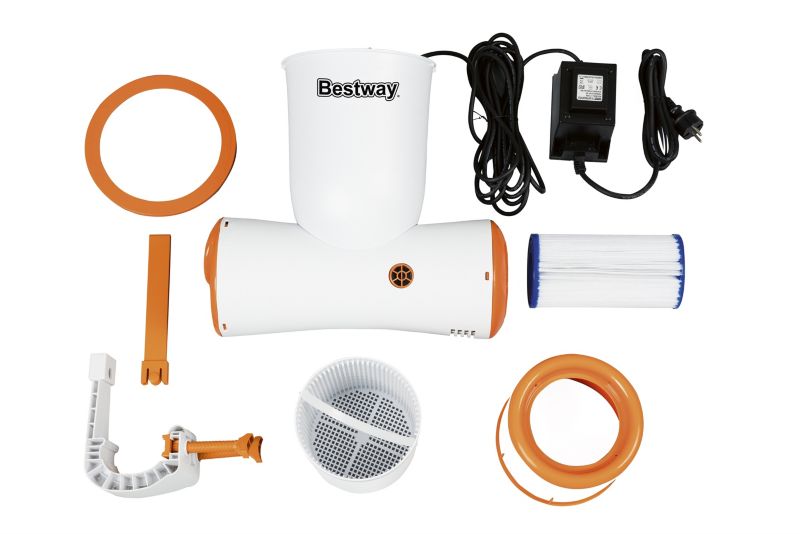 Pompa Bestway Skimmer 3974 l/h pomarańczowa