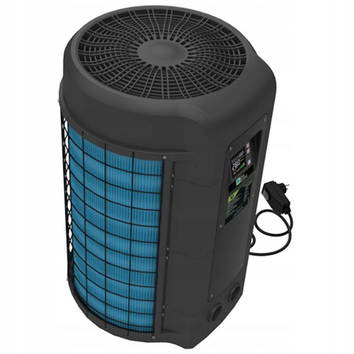 Pompa ciepła do basenu podgrzewacz wody Coil ogrzewanie basenu do 38m3 moc 12kW 1szt