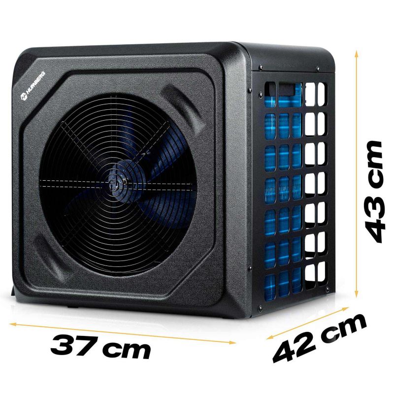 Pompa ciepła Humberg HM-910 do basenu podgrzewacz wody 5 kW oszczędny Eko 1szt.