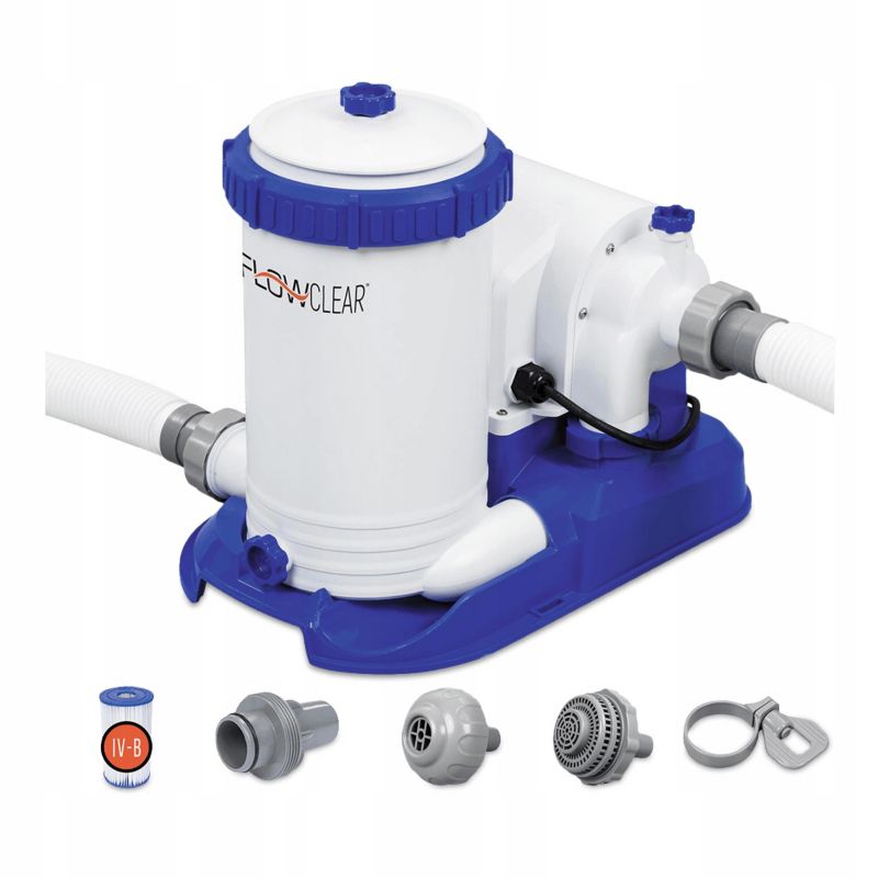 Pompa Filtrująca Bestway do Basenu Flowclear Wydajna 9463L  58391 1 szt