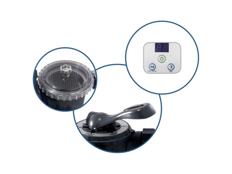 Pompa filtrująca Intex 26646 basenowa piaskowa 7900 l/h + piasek 25kg 1 szt.