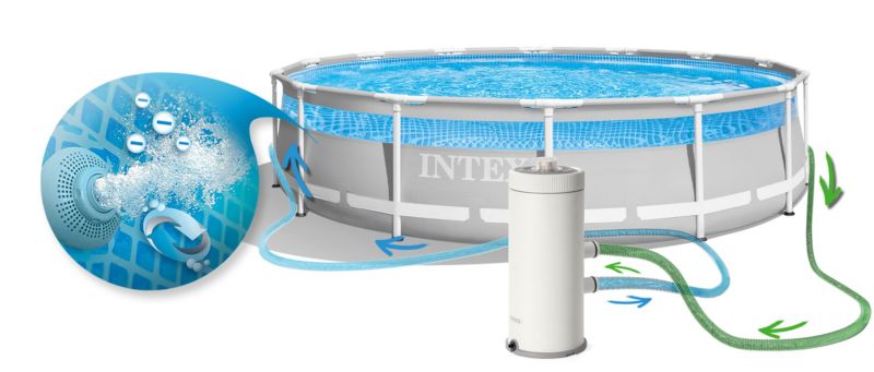 Pompa filtrująca Intex do basenu 26638 3785l/h 1szt.