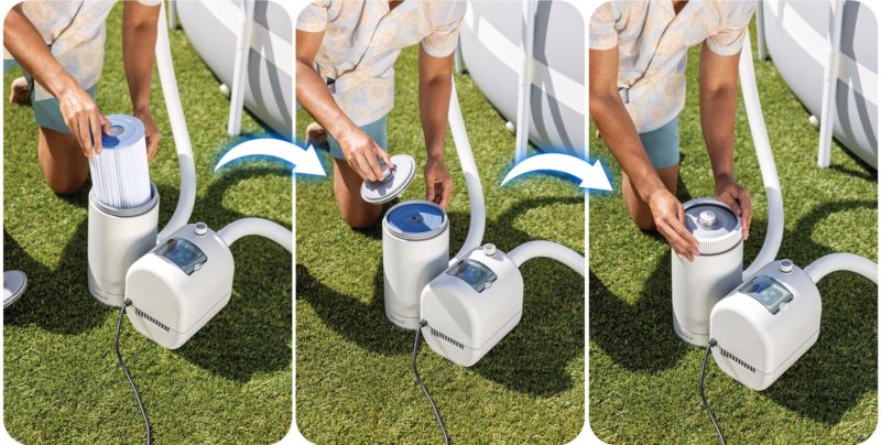 Pompa filtrująca Intex do basenu 9463 3785l/h 1szt.