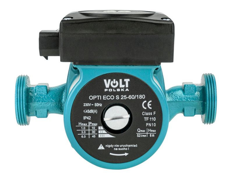 Pompa obiegowa  VOLT POLSKA do wody OPTI ECO 25-60/180 45W  1szt.