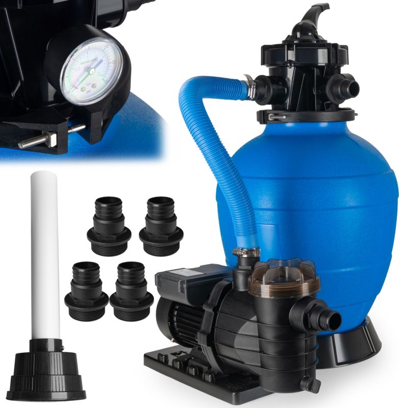 Pompa piaskowa COIL do basenu Bestway Intex 400W wydajność 10000l/h 1 szt.
