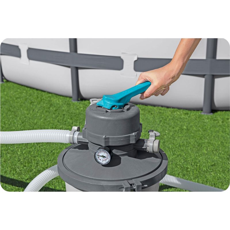 Pompa piaskowa do basenu Bestway filtr  3 596 l/h + piasek 25kg 58515 1szt.