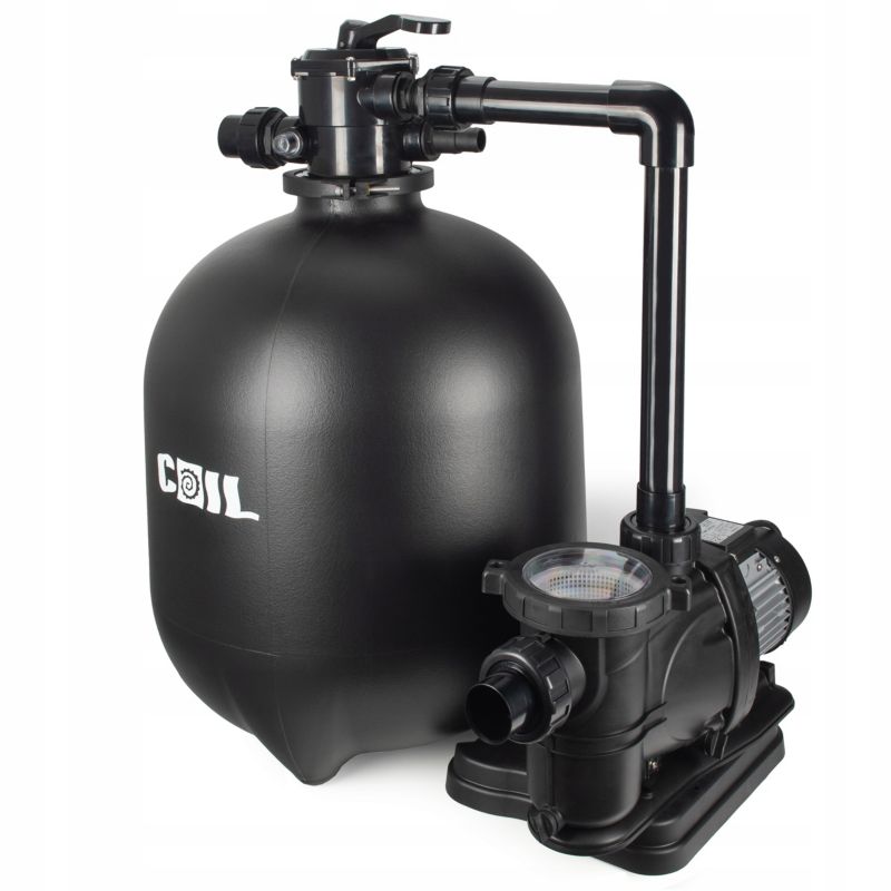Pompa pisakowa filtr do basenu Coil Filtracji piaskowej 800W  19000l/h  1szt