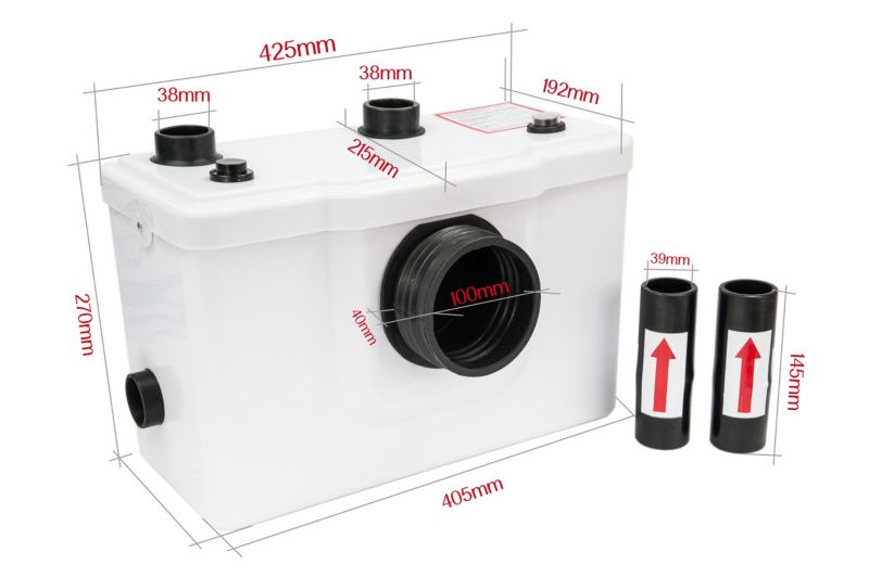 Pompa z rozdrabniaczem GEKO do WC pomporozdrabniacz/młynek 600W 1szt