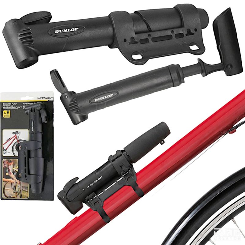 Pompka Dunlop rowerowa  Mini 120psi (8Bar)  1szt.