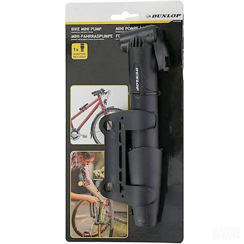Pompka Dunlop rowerowa  Mini 120psi (8Bar)  1szt.